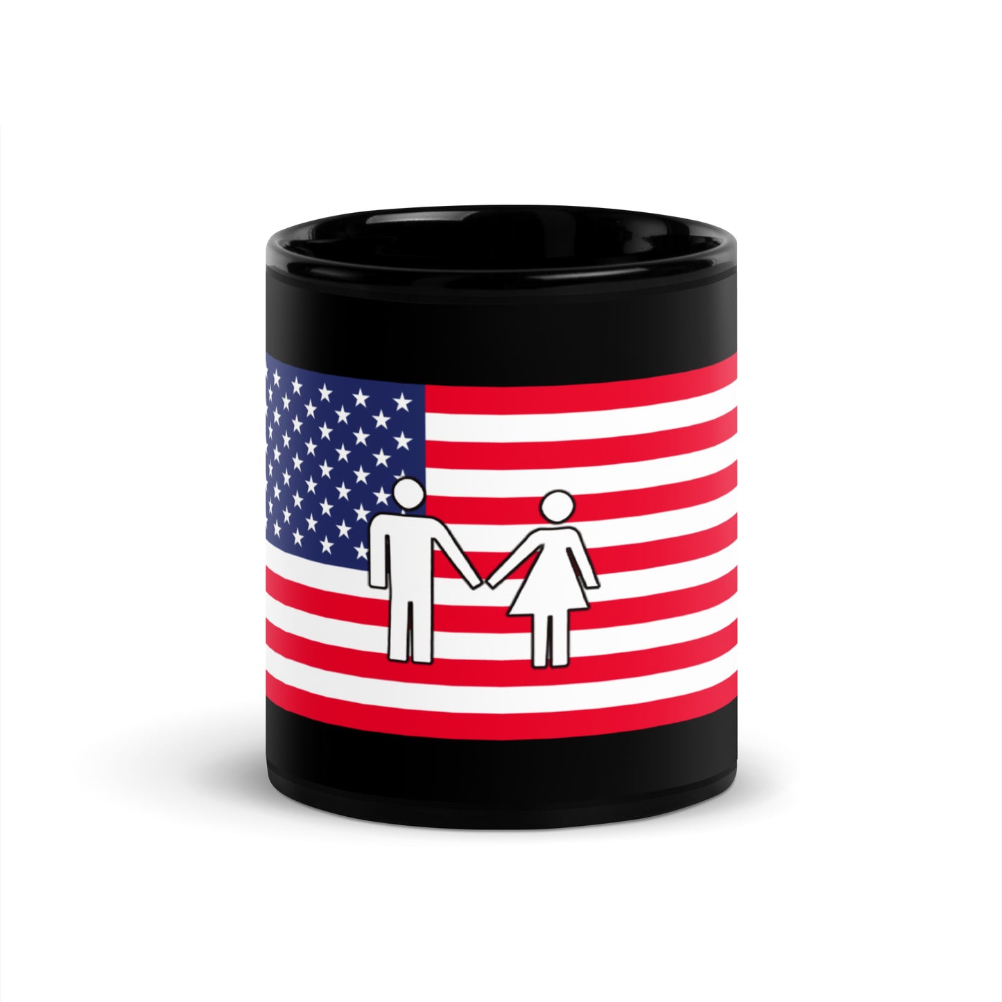 Black Glossy Mug