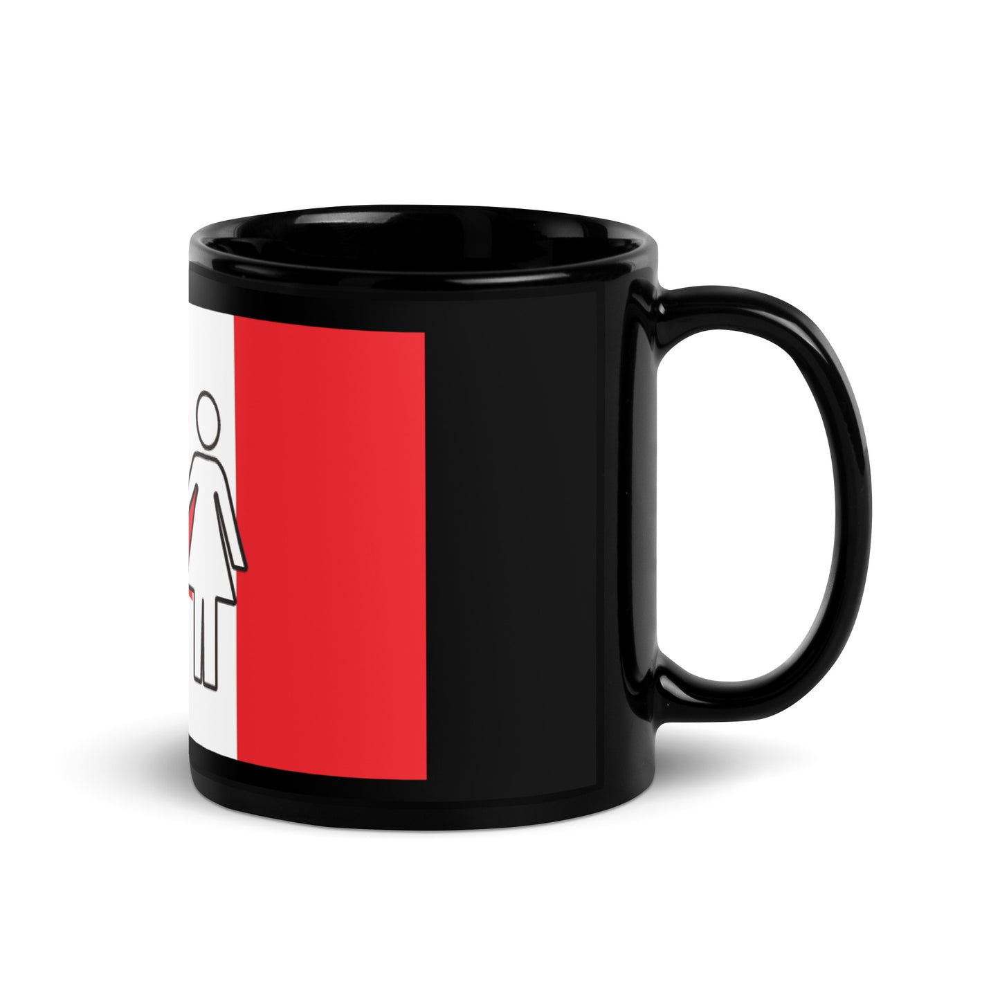 Black Glossy Mug