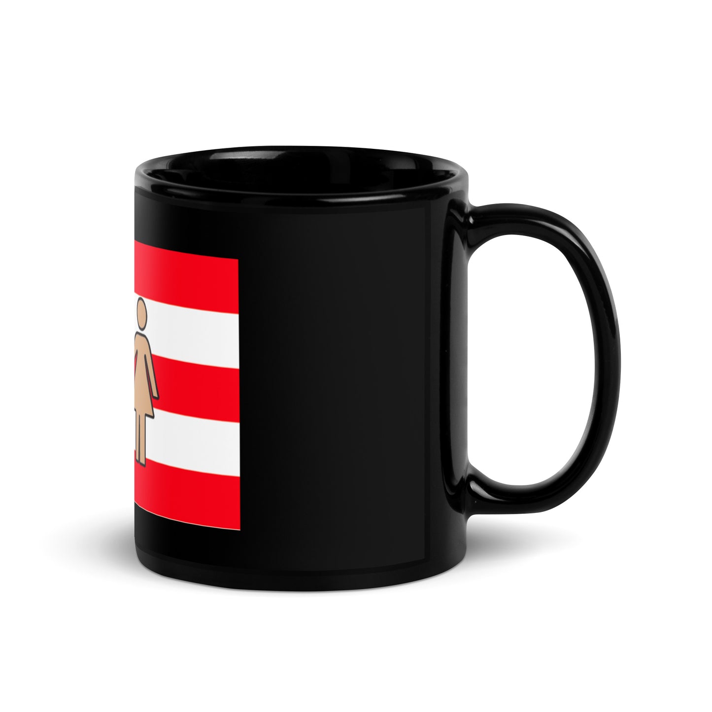 Black Glossy Mug