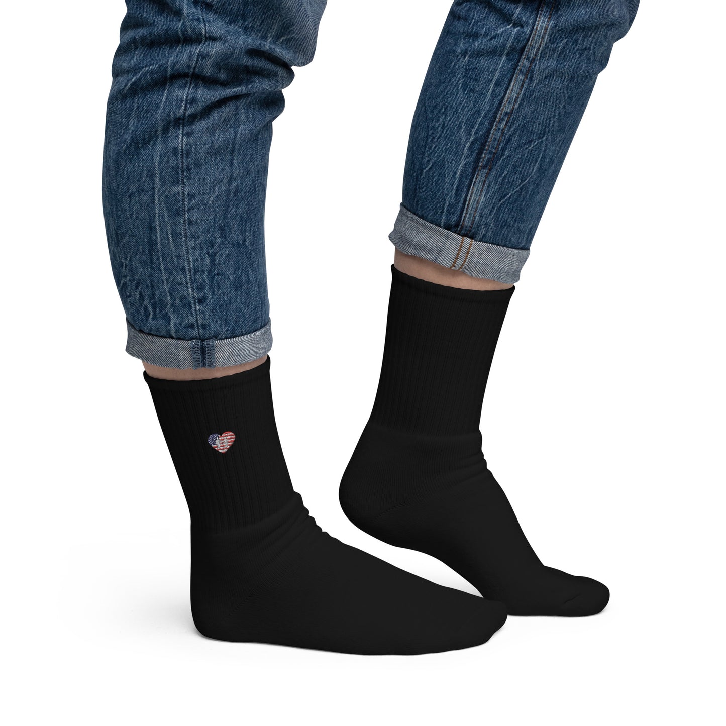 Calcetines bordados