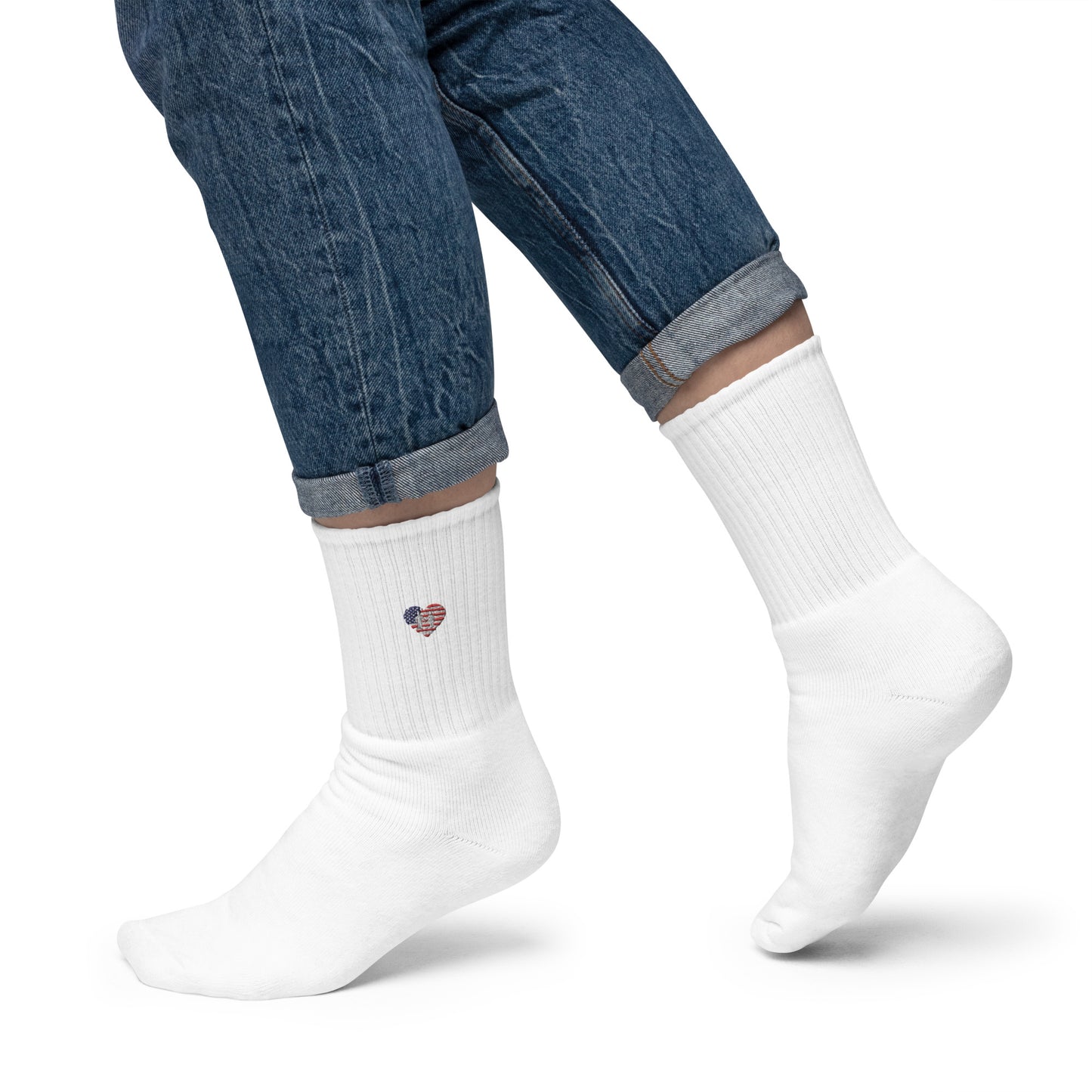 Calcetines bordados