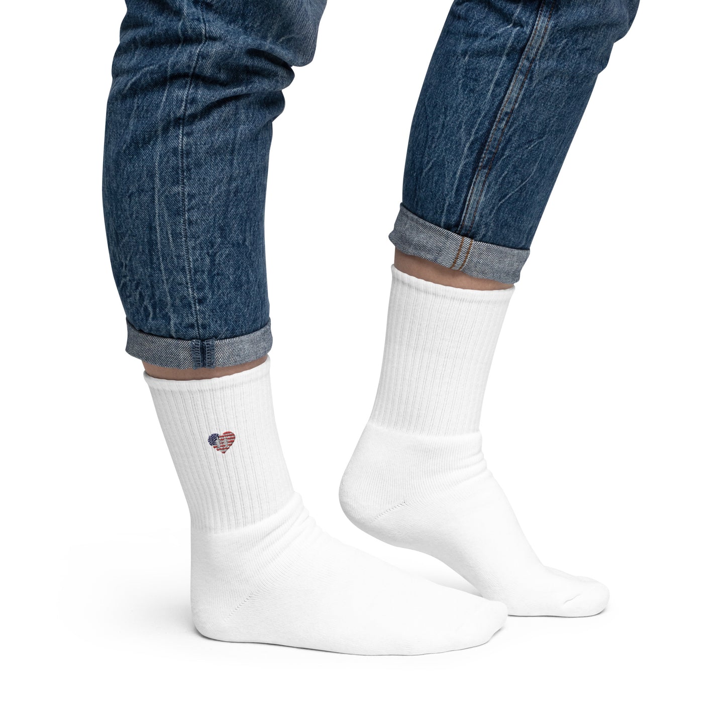 Calcetines bordados