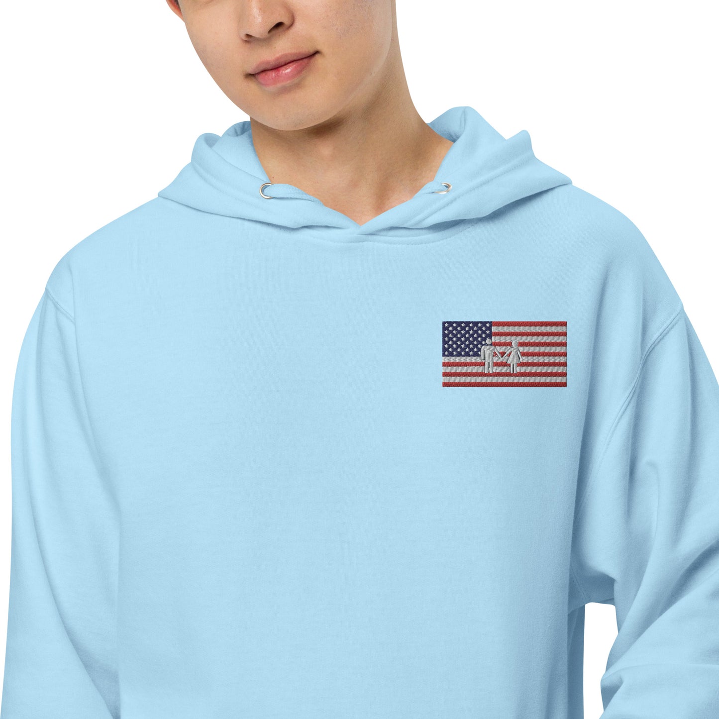 Sudadera con capucha unisex de peso medio