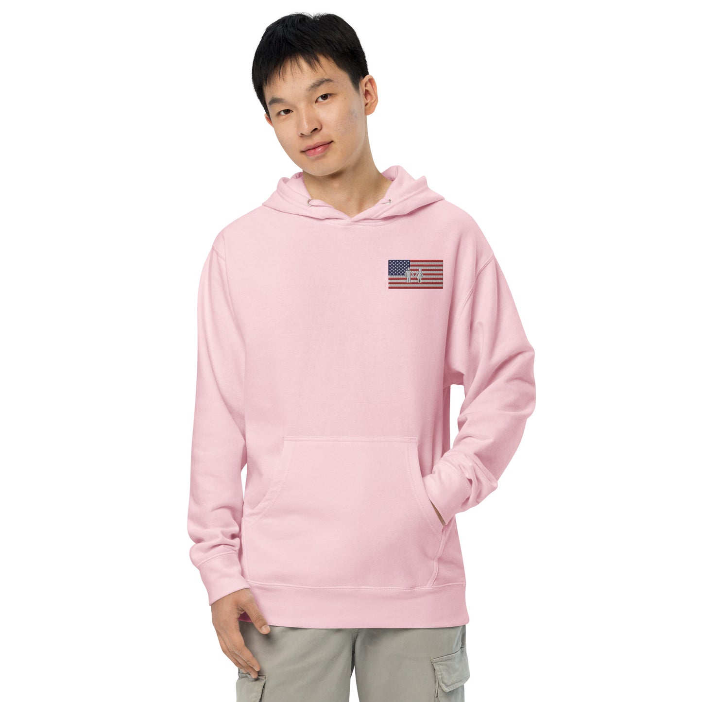 Sudadera con capucha unisex de peso medio