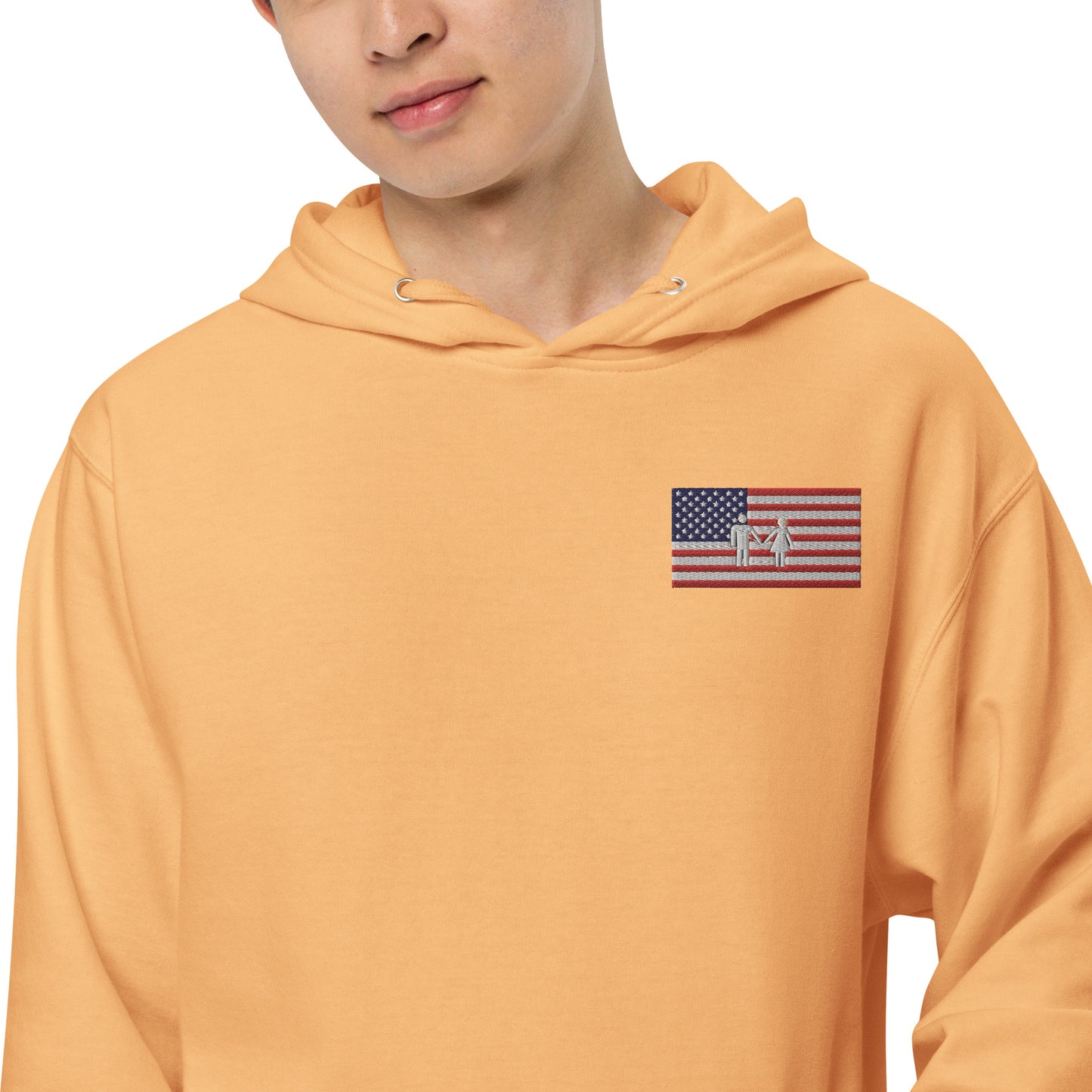 Sudadera con capucha unisex de peso medio