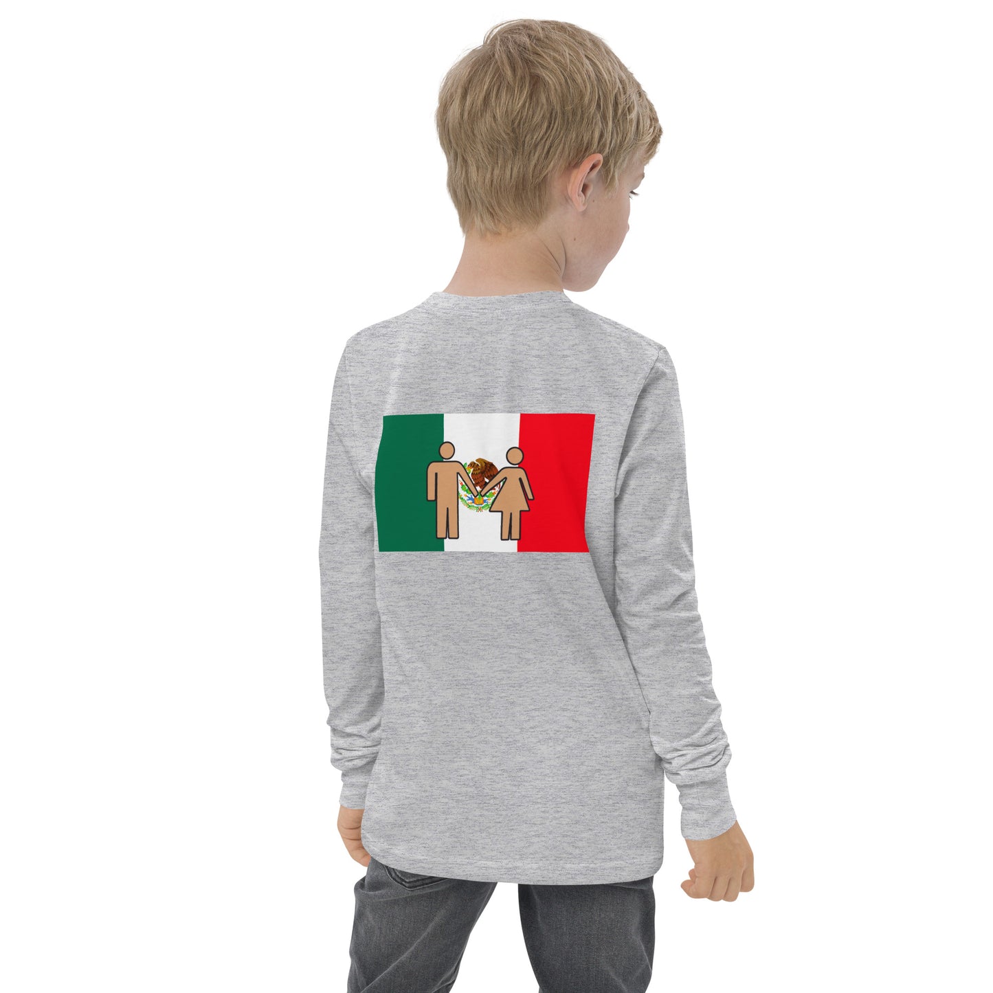 Camiseta juvenil de manga larga