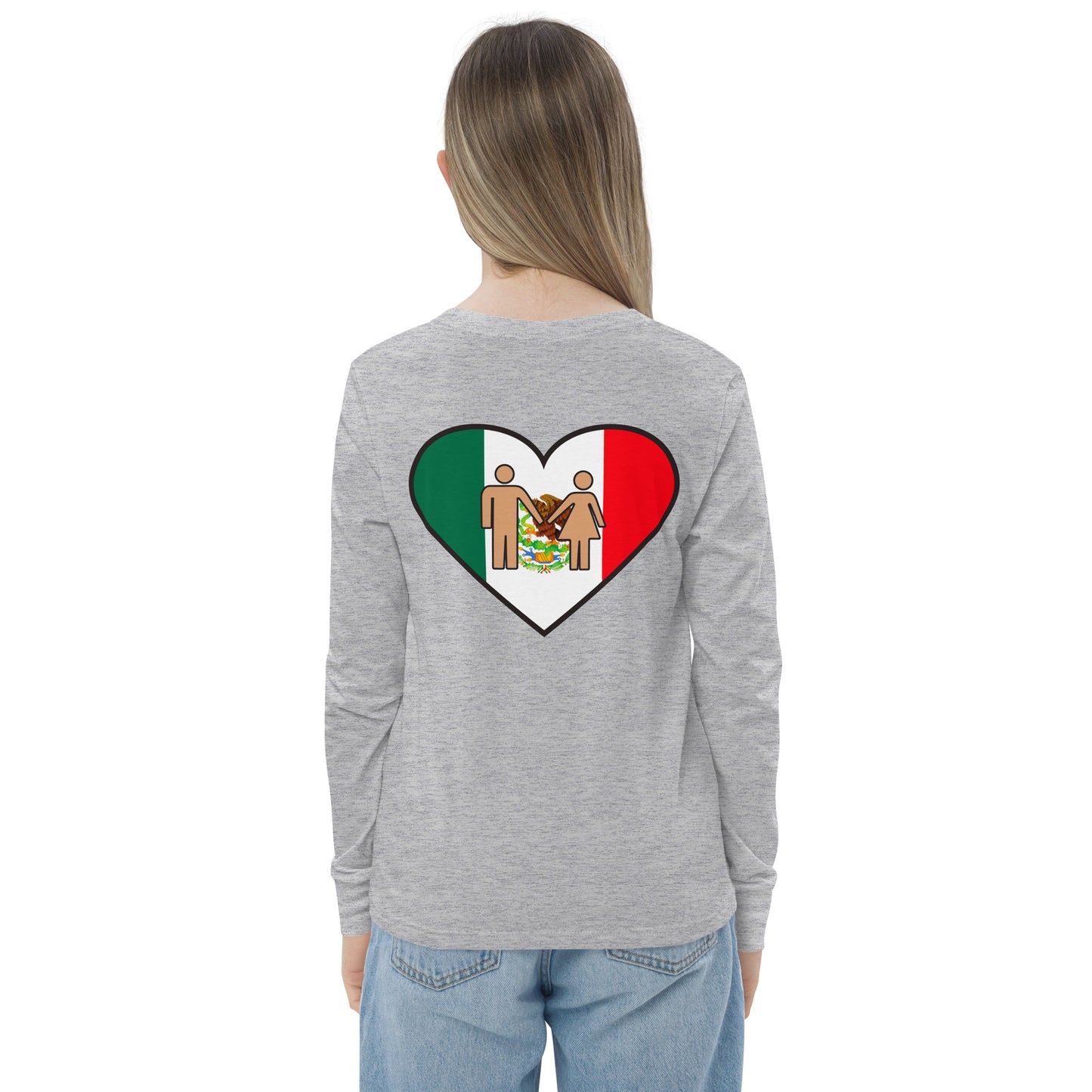 Camiseta juvenil de manga larga