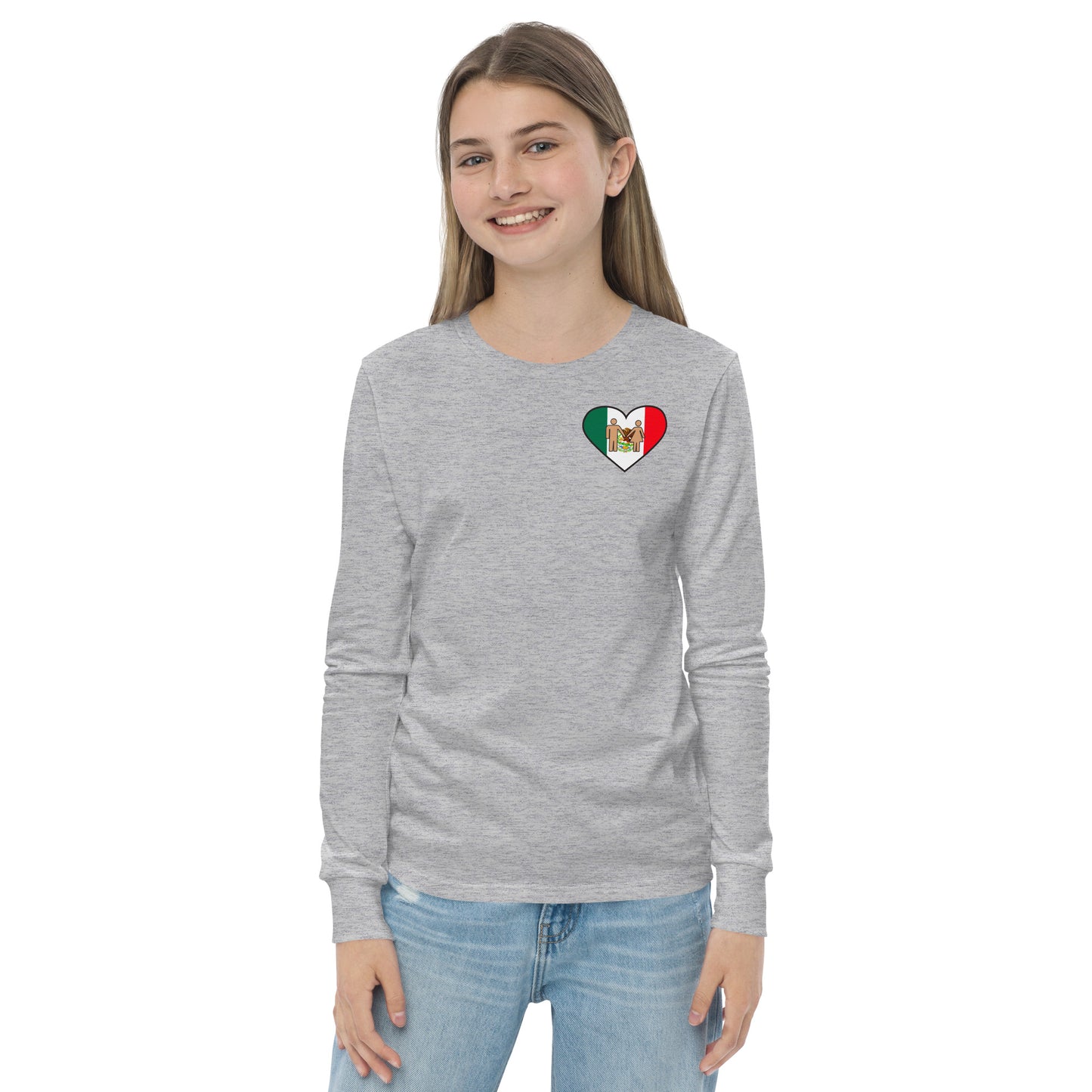 Camiseta juvenil de manga larga