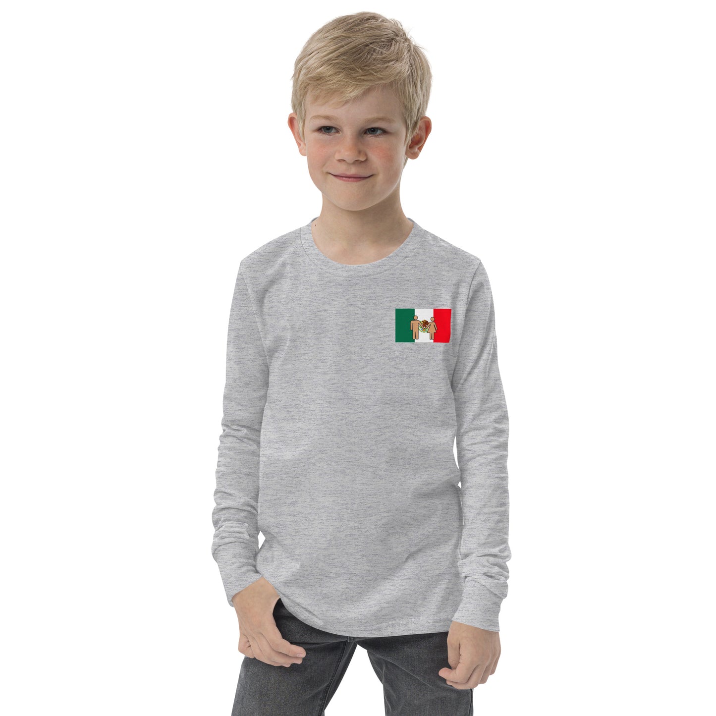 Camiseta juvenil de manga larga