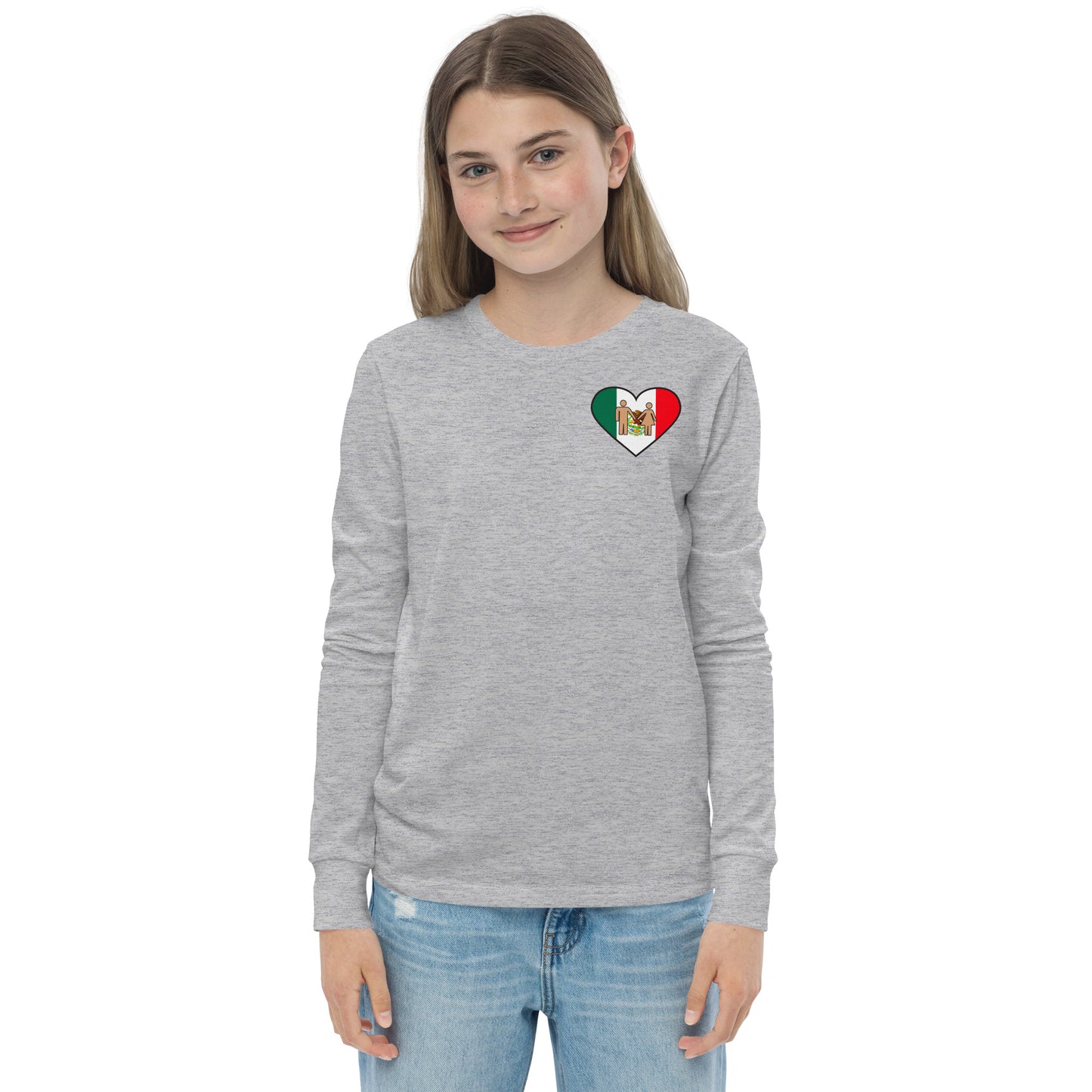 Camiseta juvenil de manga larga