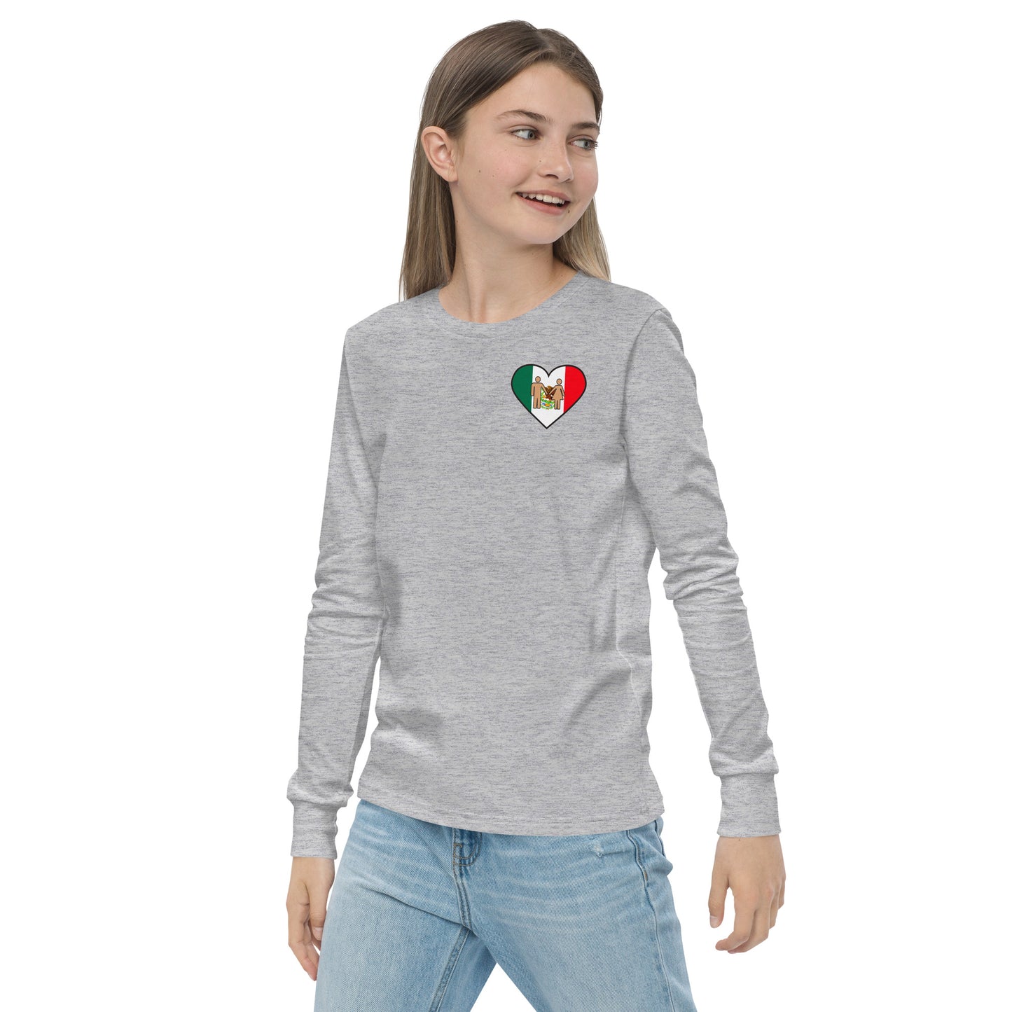 Camiseta juvenil de manga larga
