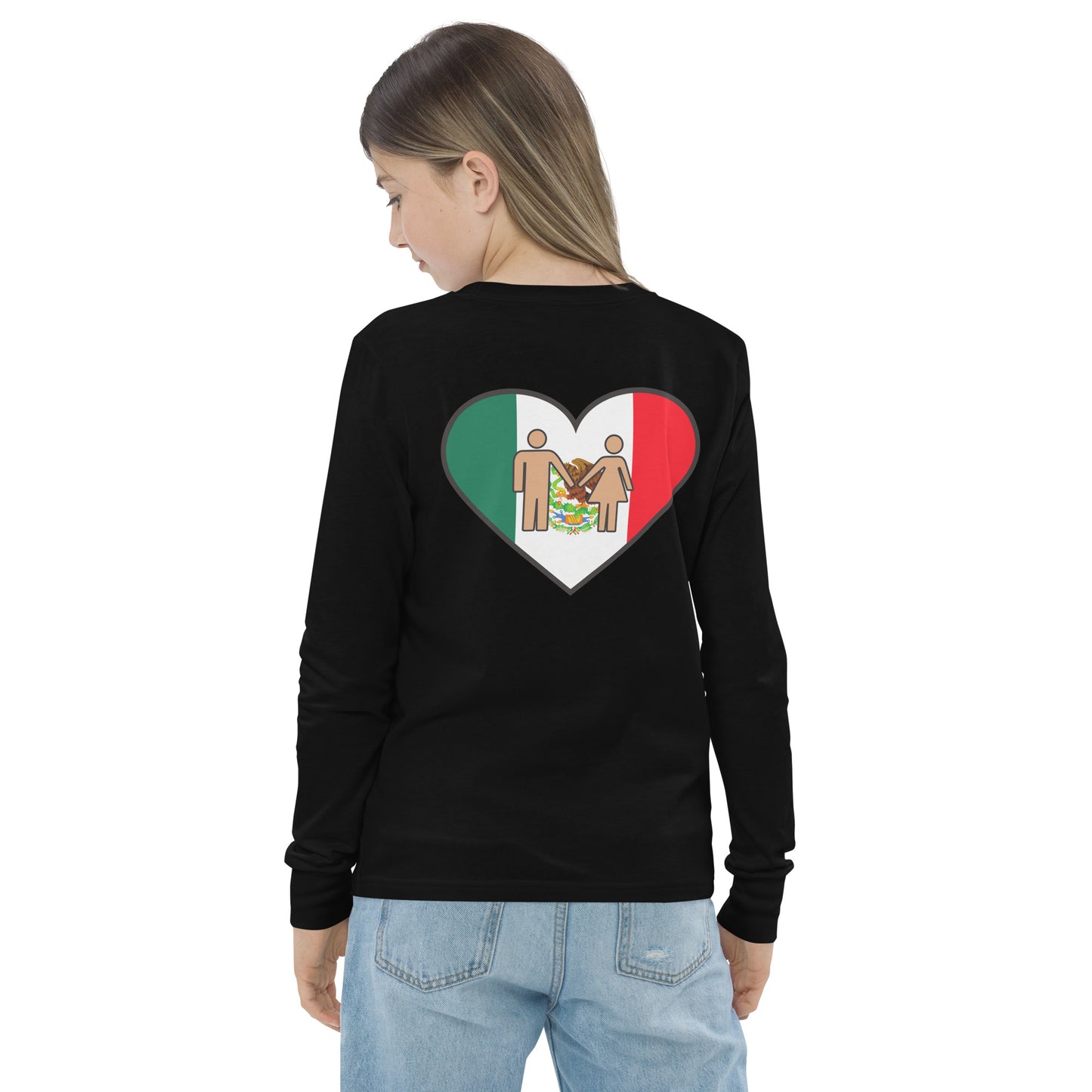 Camiseta juvenil de manga larga