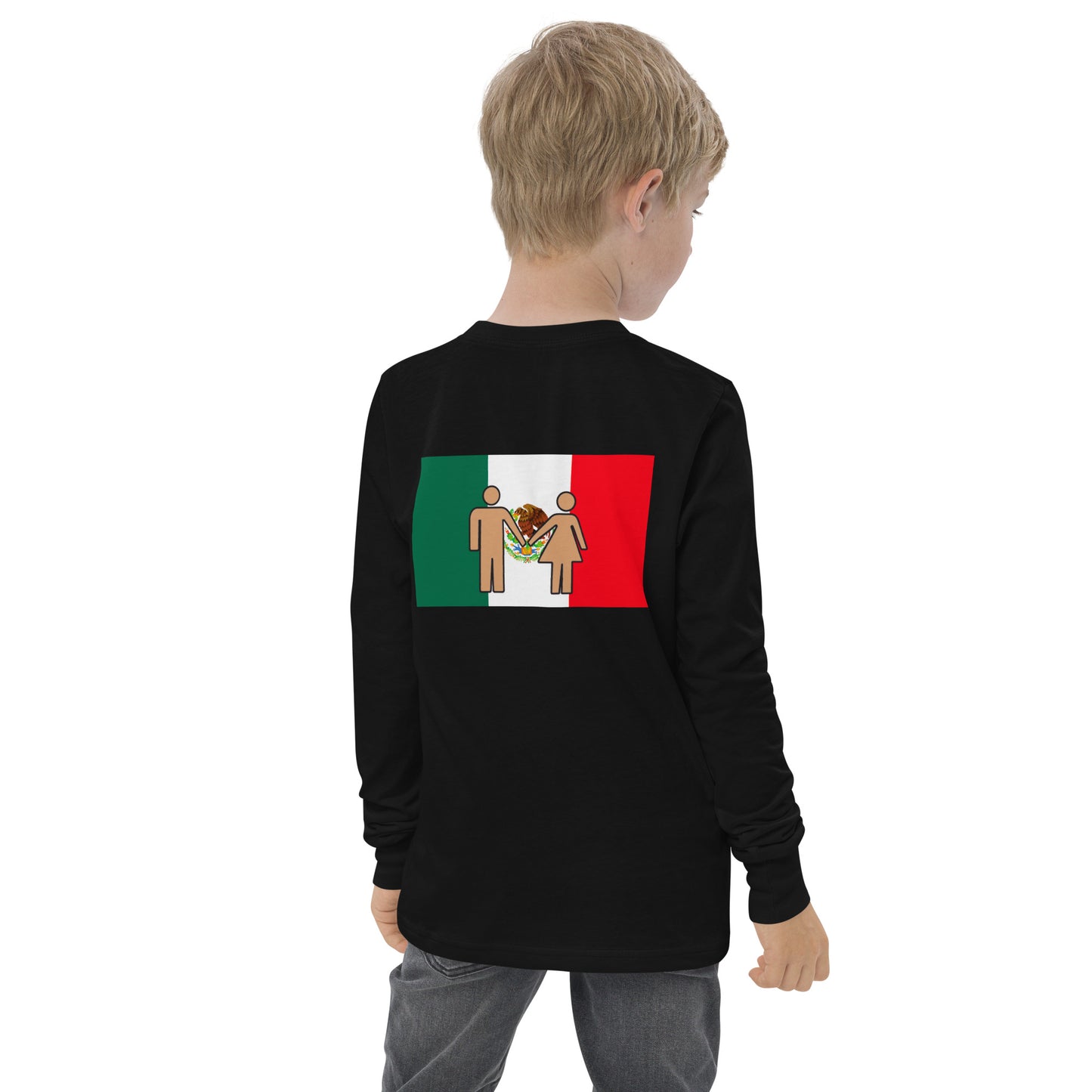 Camiseta juvenil de manga larga