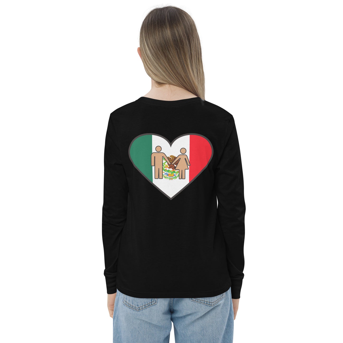 Camiseta juvenil de manga larga