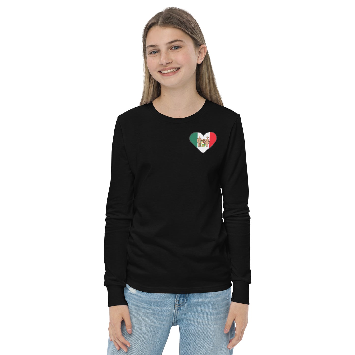 Camiseta juvenil de manga larga
