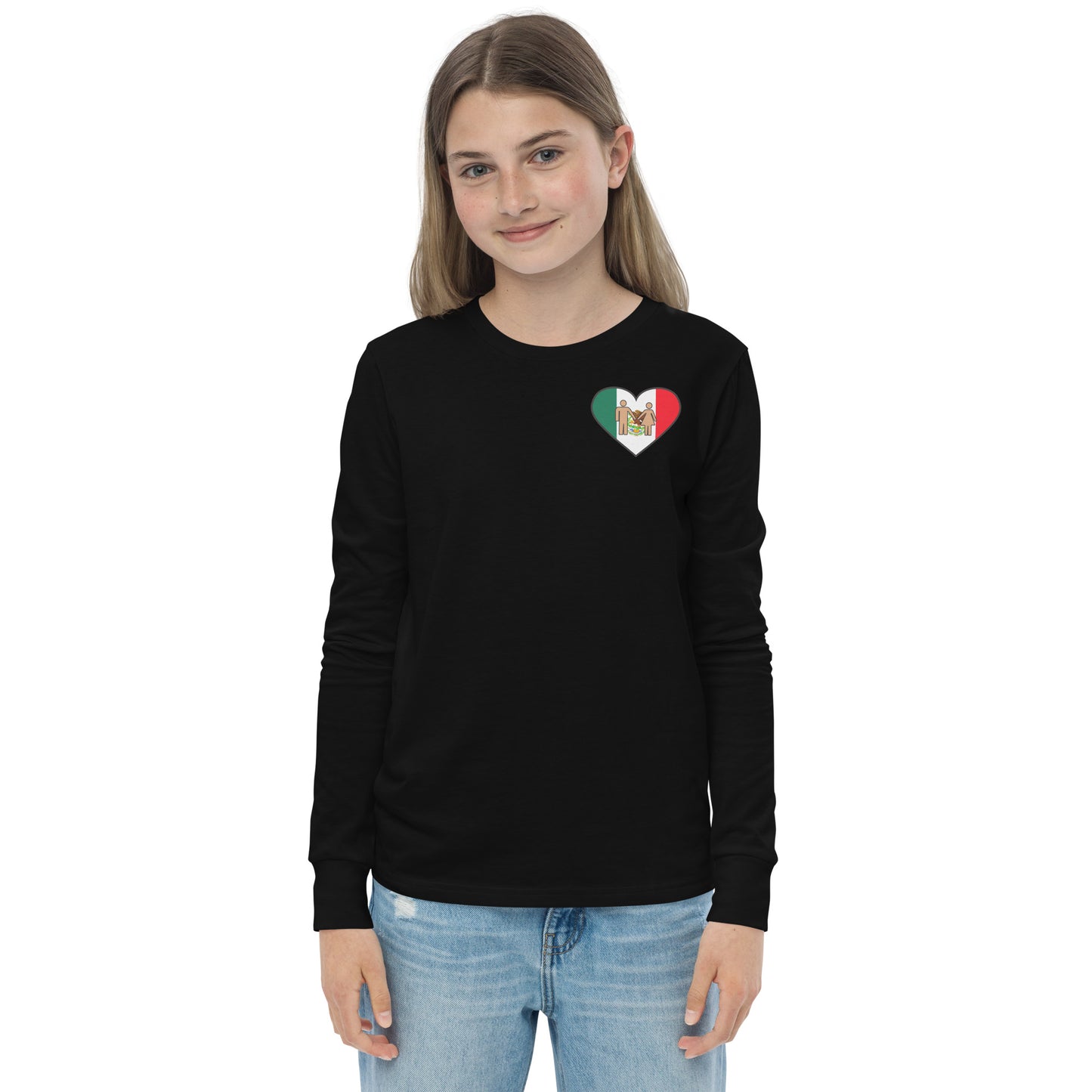 Camiseta juvenil de manga larga