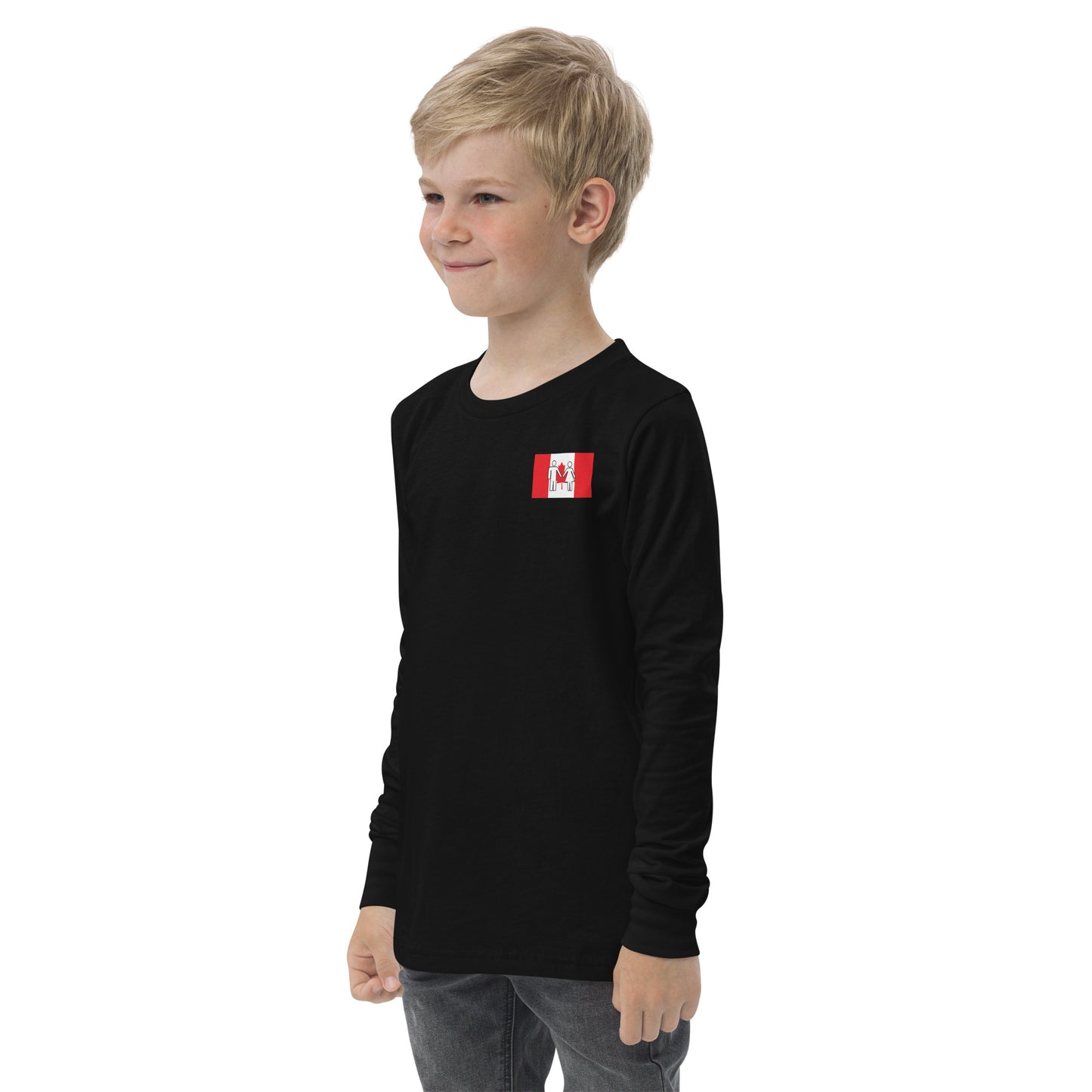 Camiseta juvenil de manga larga