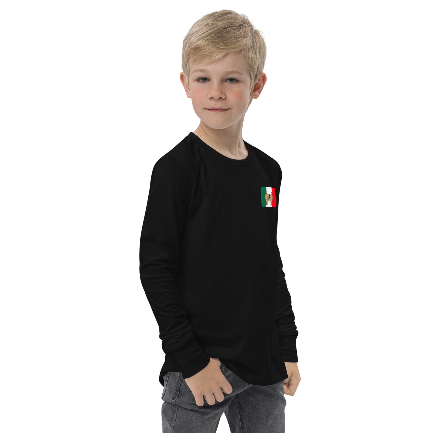 Camiseta juvenil de manga larga