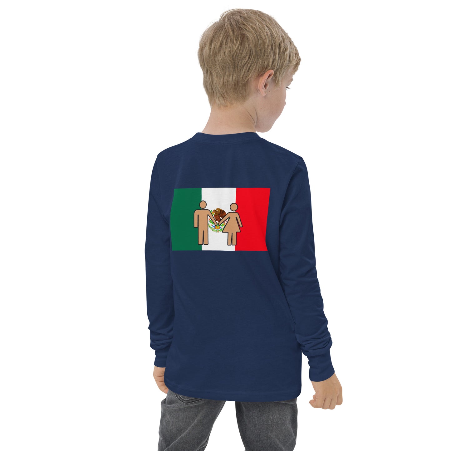 Camiseta juvenil de manga larga