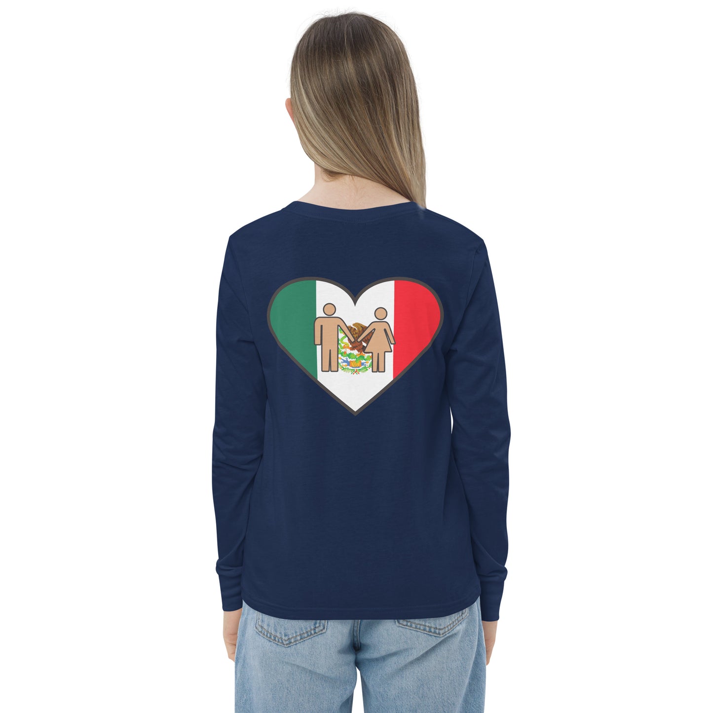 Camiseta juvenil de manga larga