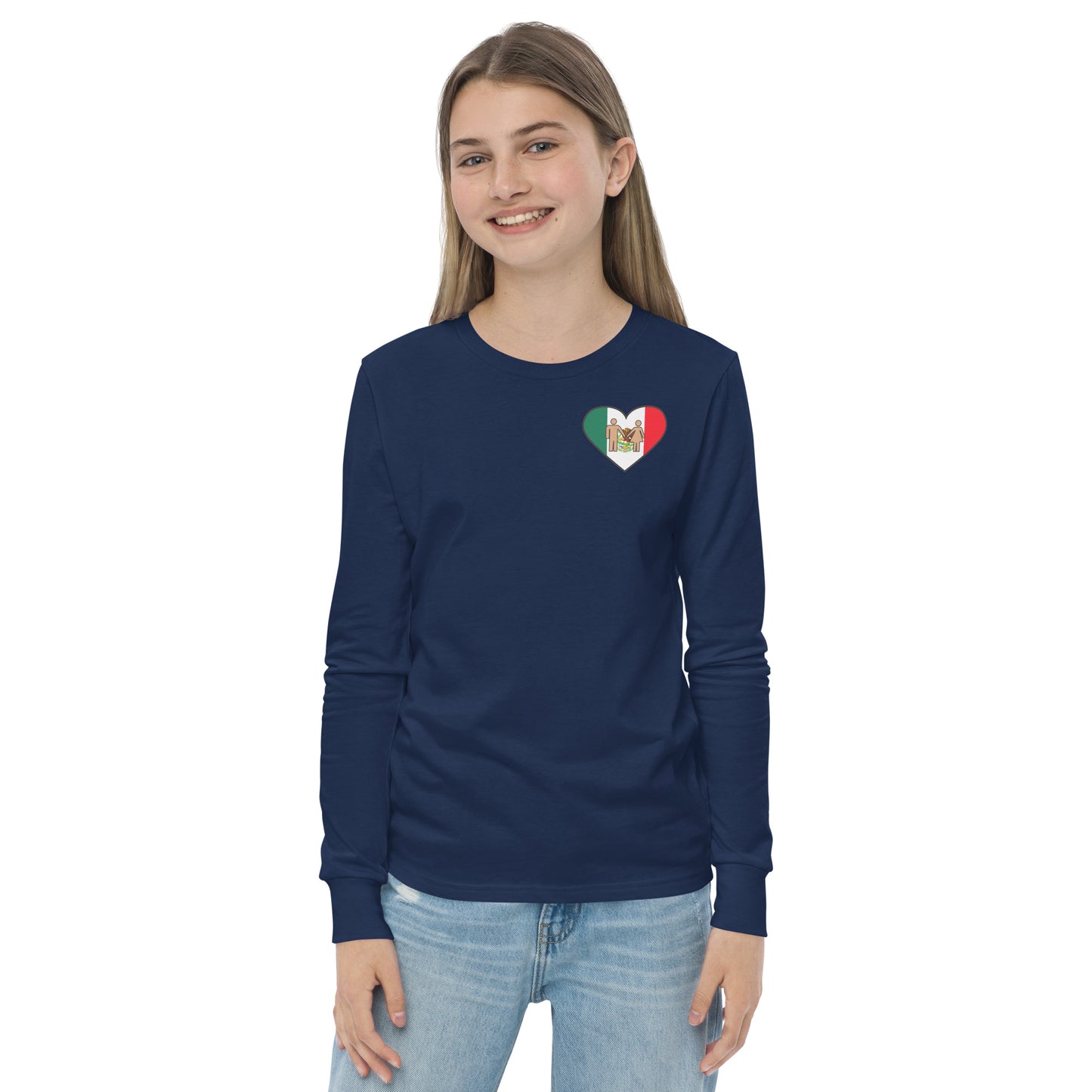Camiseta juvenil de manga larga