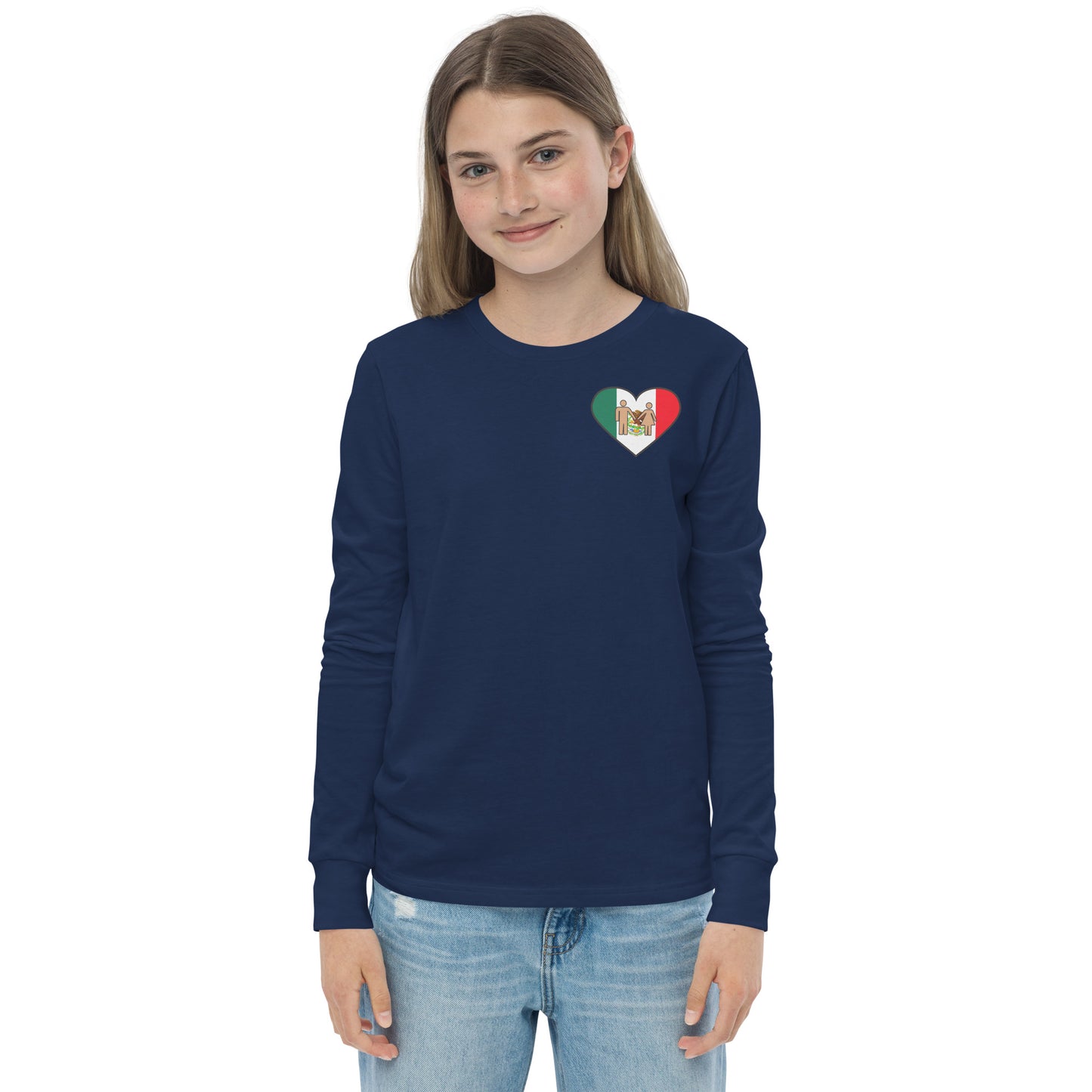 Camiseta juvenil de manga larga