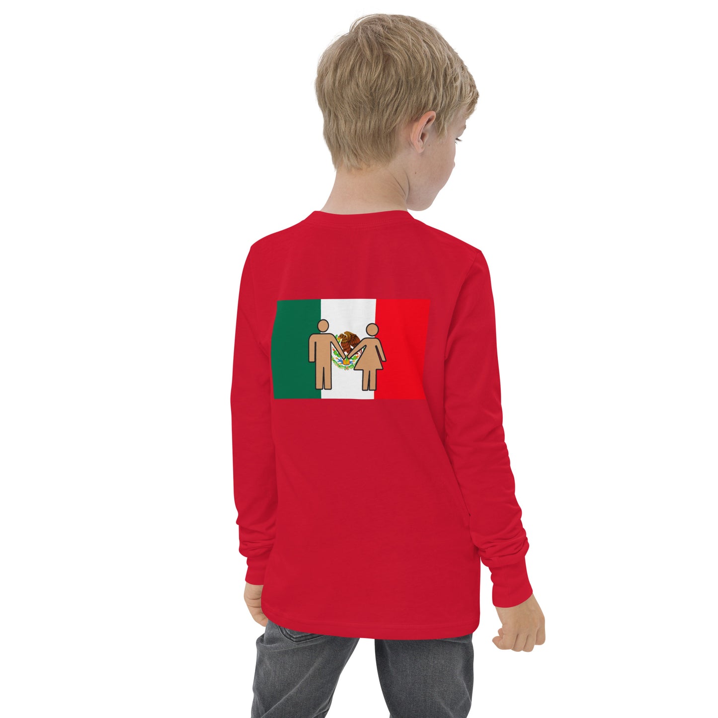 Camiseta juvenil de manga larga