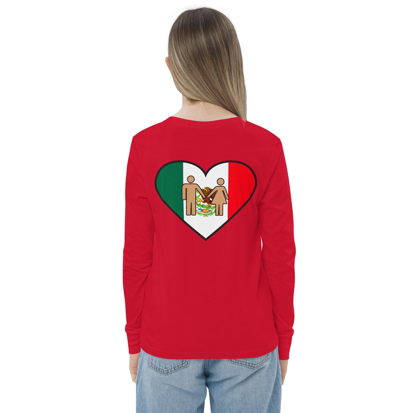 Camiseta juvenil de manga larga