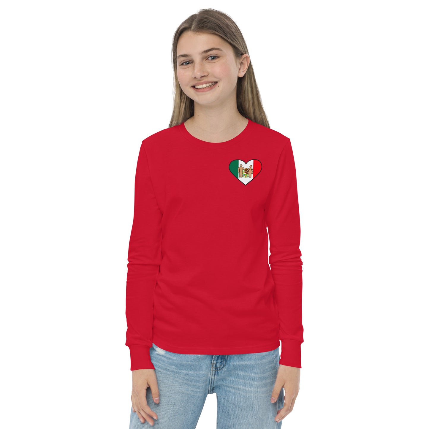 Camiseta juvenil de manga larga