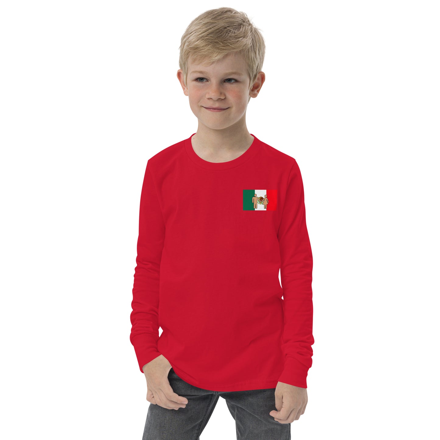 Camiseta juvenil de manga larga