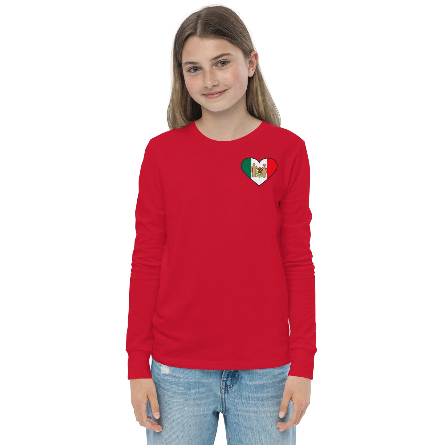 Camiseta juvenil de manga larga