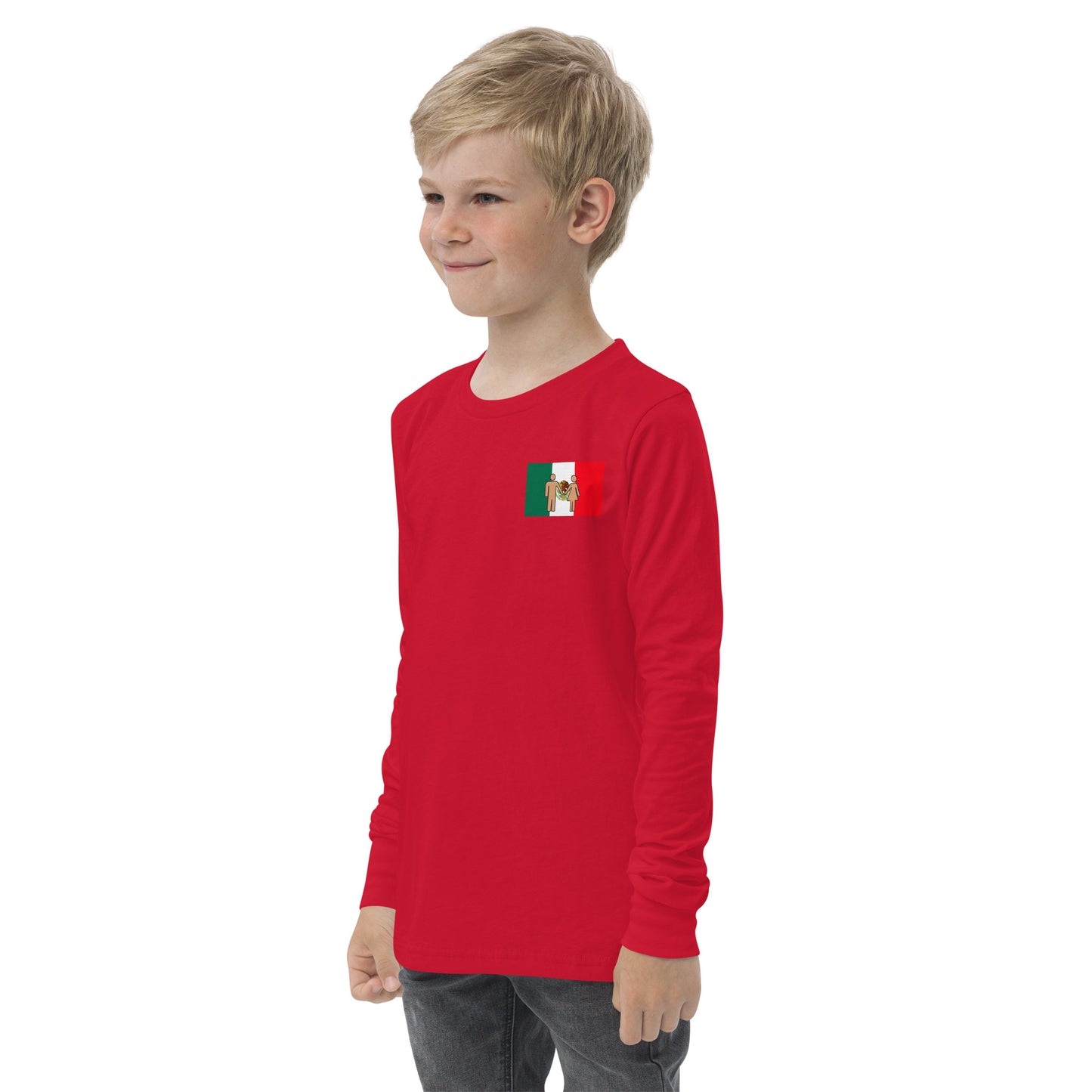 Camiseta juvenil de manga larga