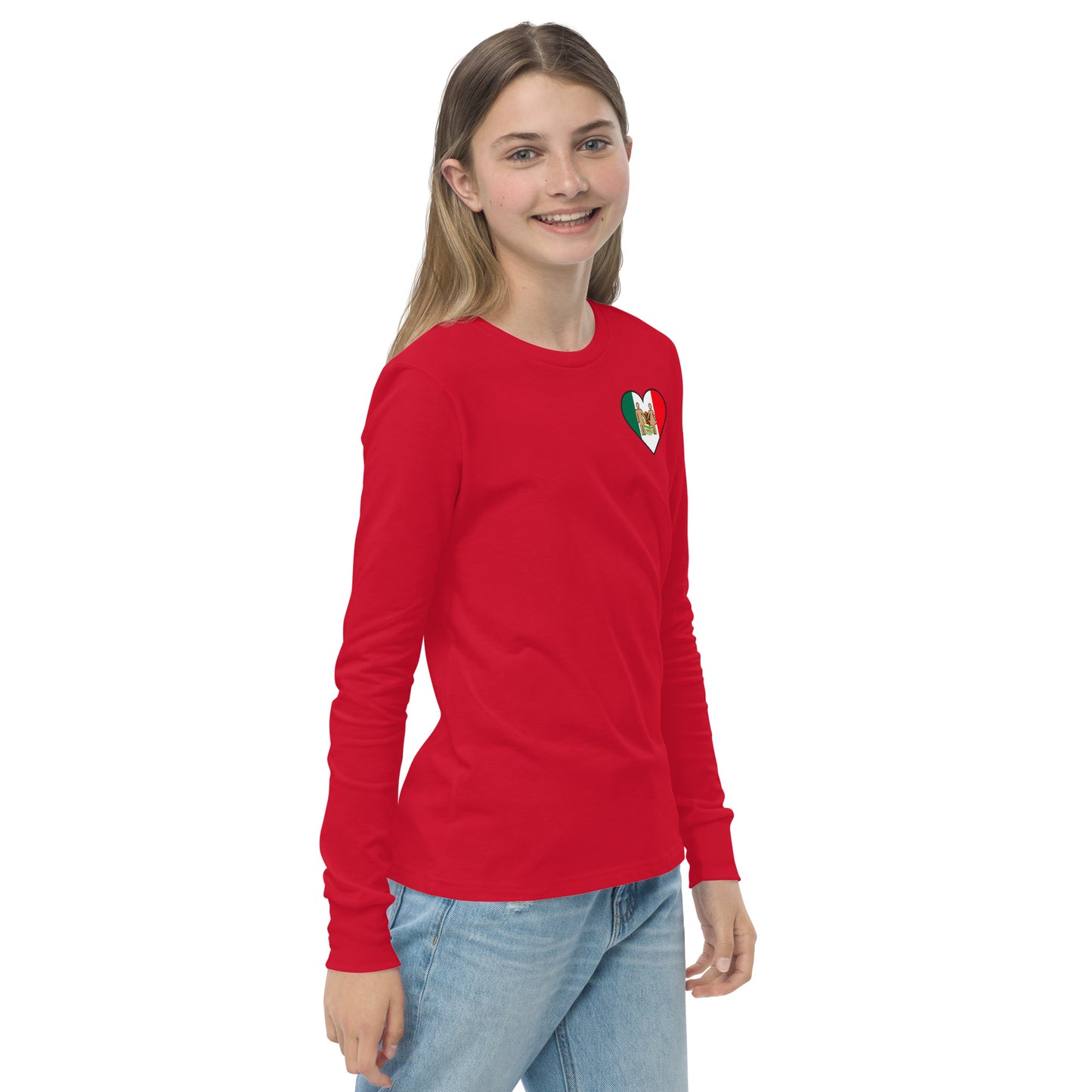 Camiseta juvenil de manga larga