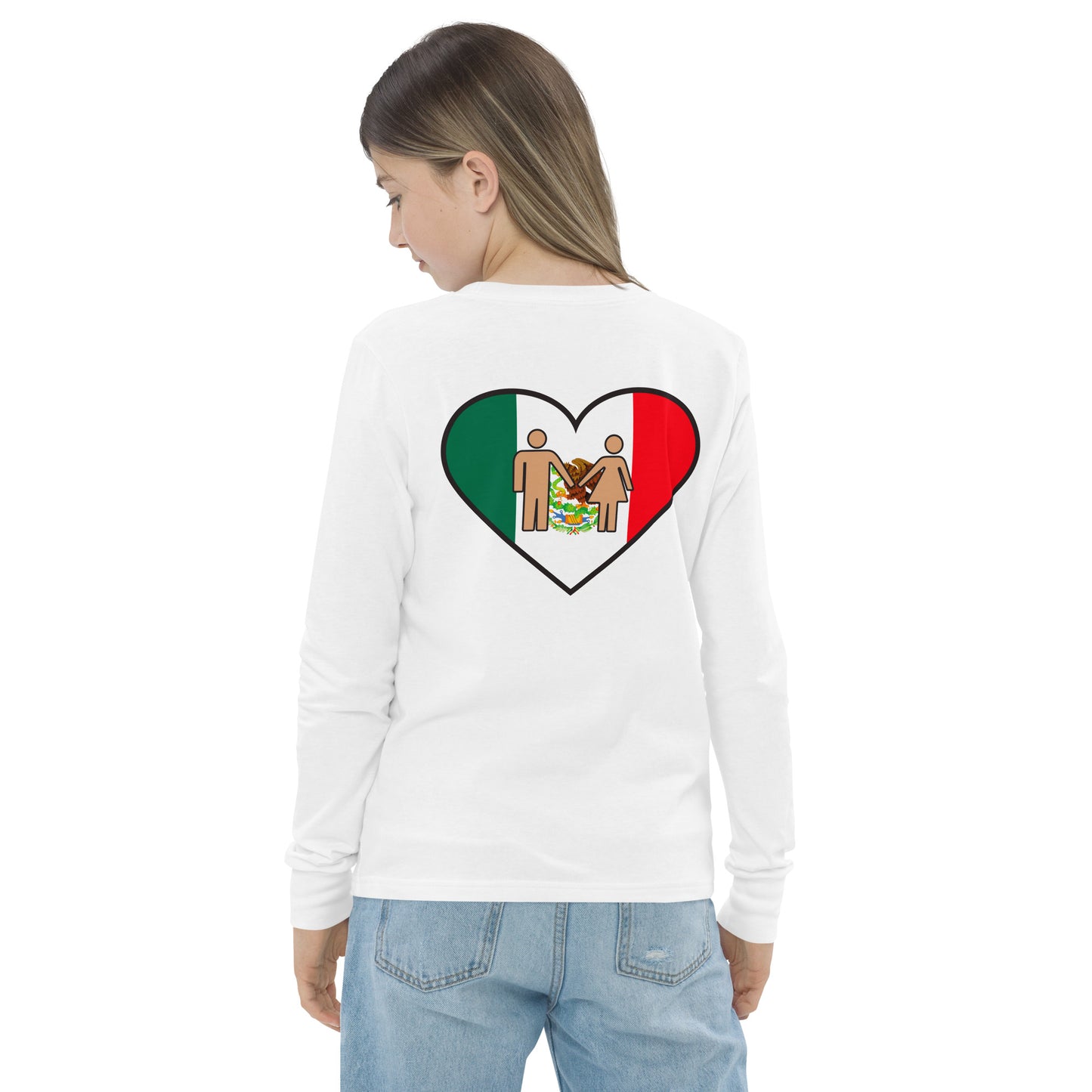 Camiseta juvenil de manga larga
