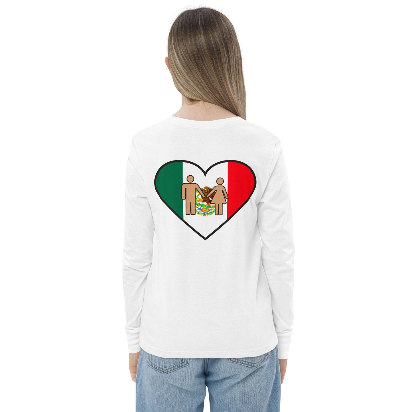 Camiseta juvenil de manga larga