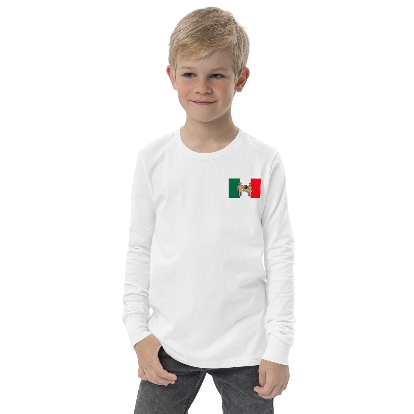 Camiseta juvenil de manga larga