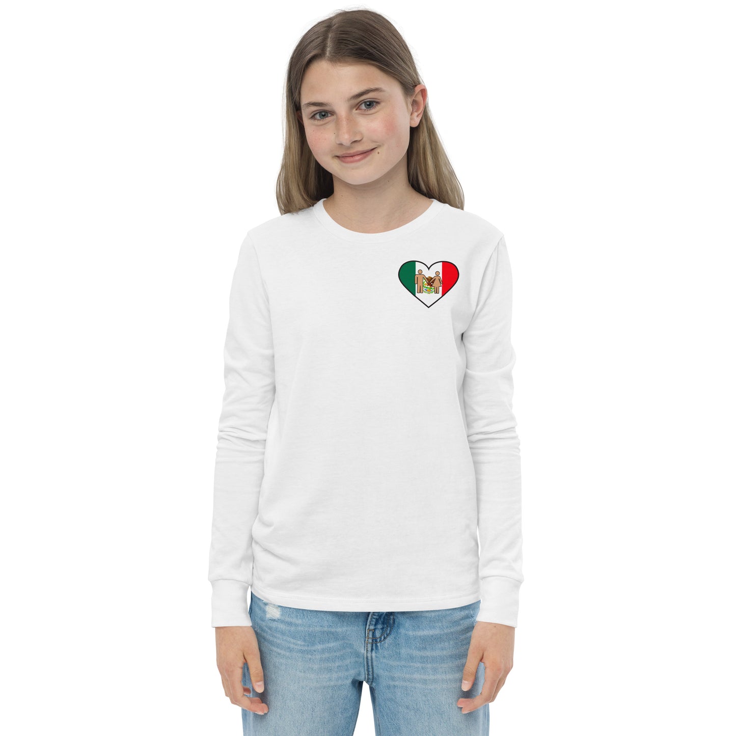 Camiseta juvenil de manga larga