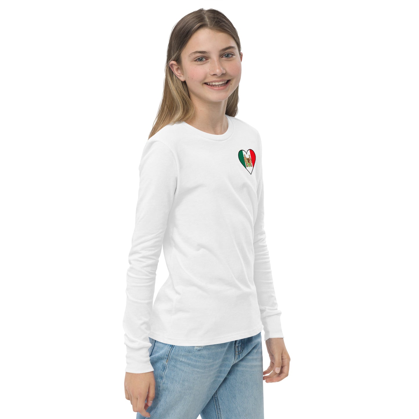Camiseta juvenil de manga larga