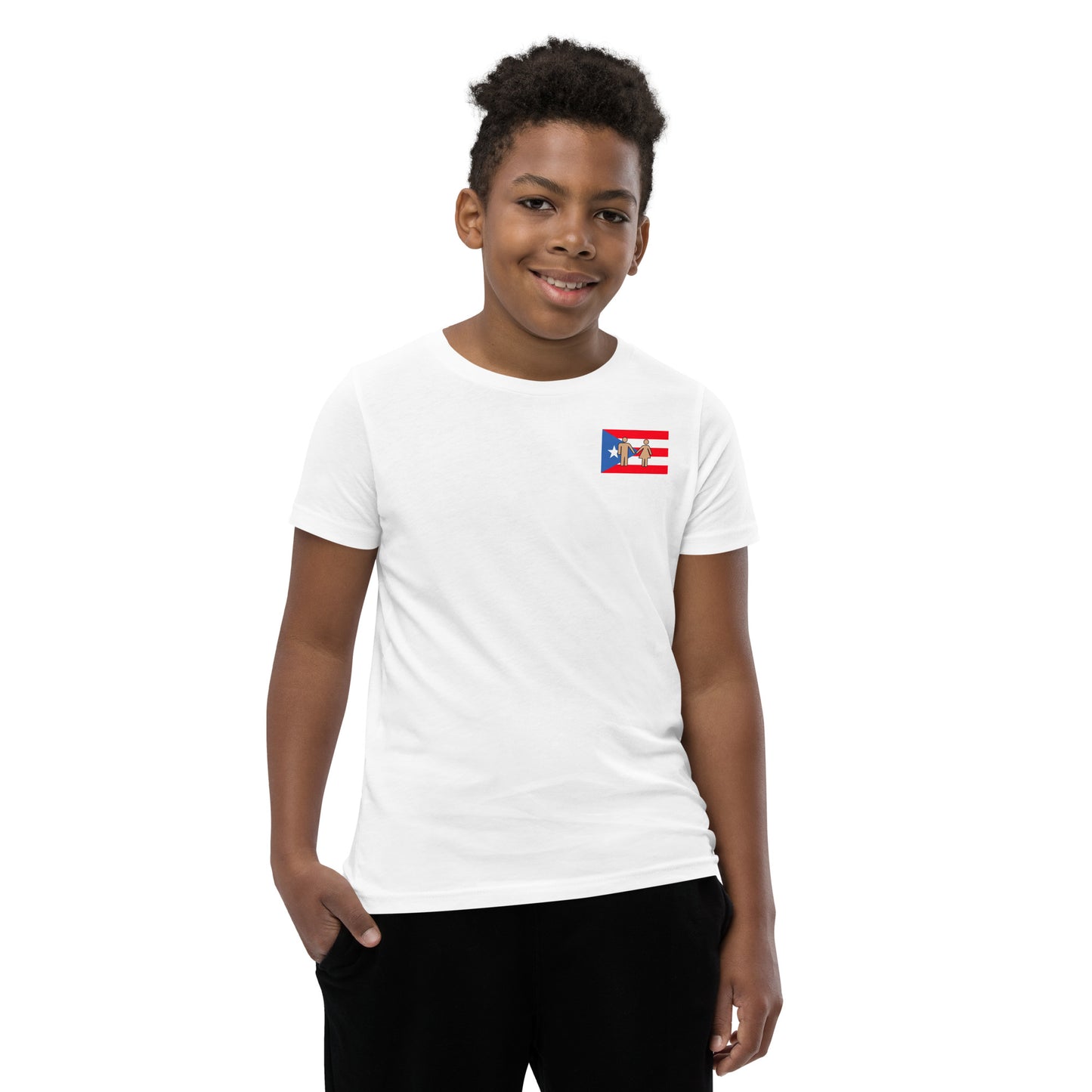 Camiseta de manga corta juvenil