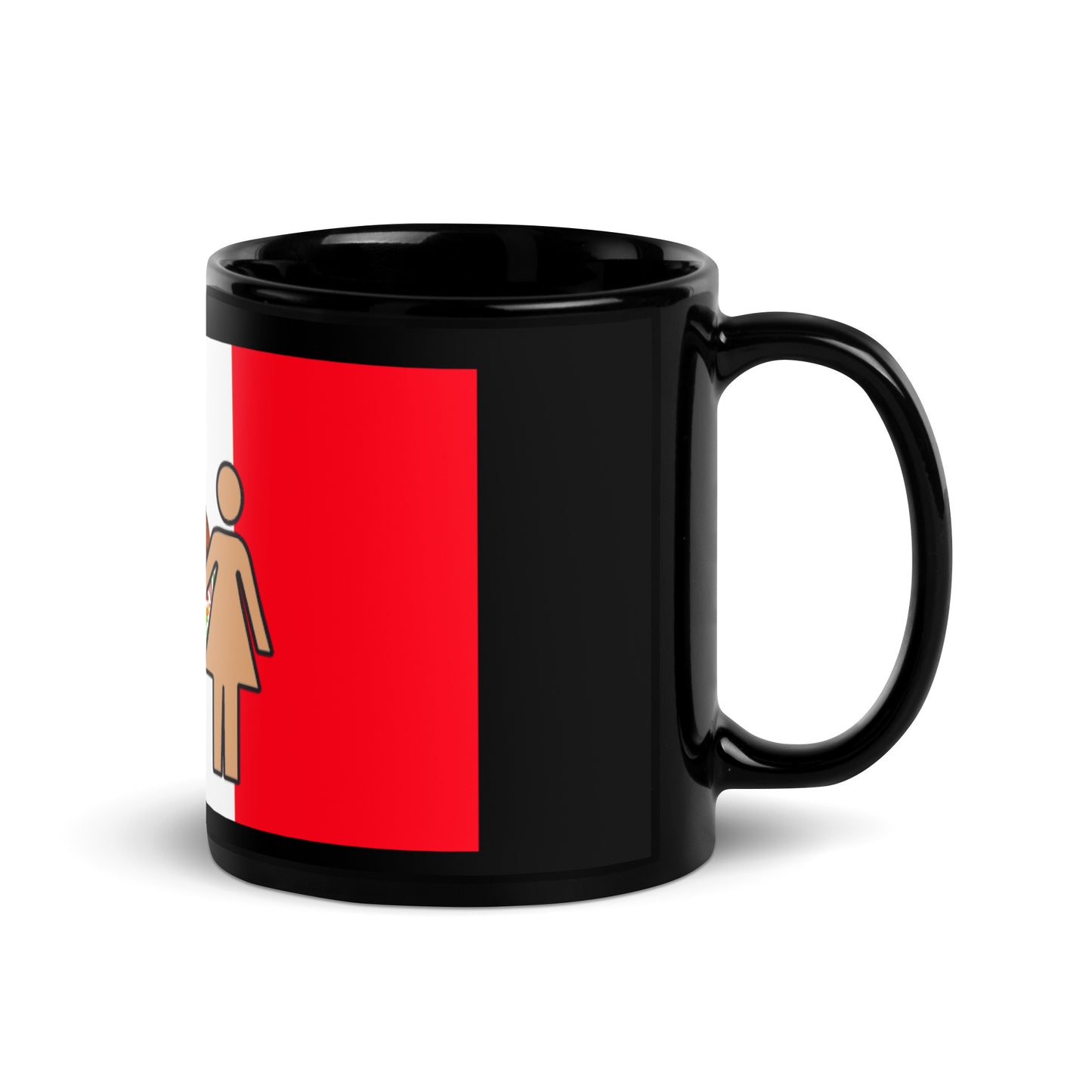 Black Glossy Mug